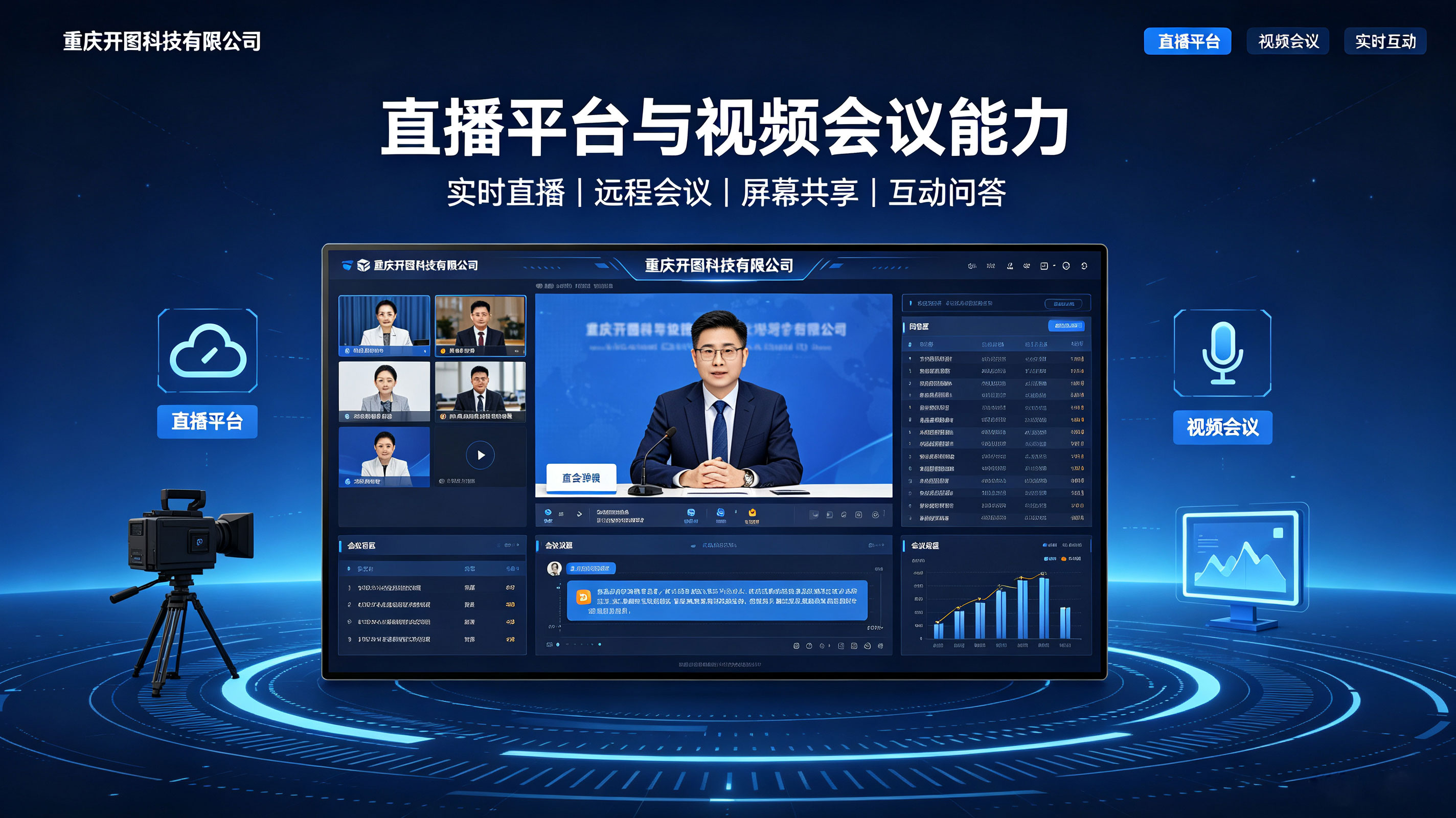 开图科技社交通讯直播解决方案